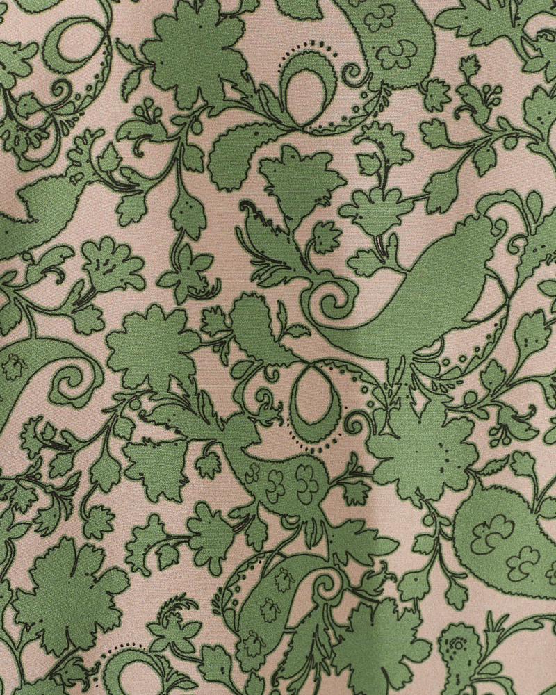 TUNIKABLUSE AUS VISKOSE