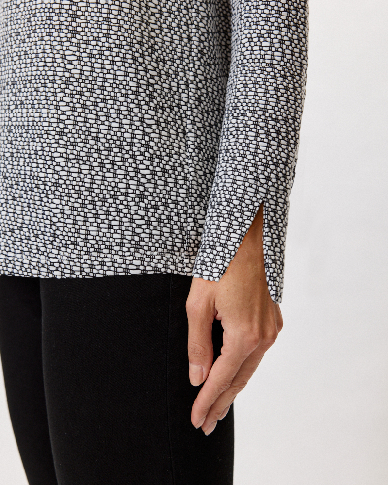 STRUKTURIERTES SWEATSHIRT