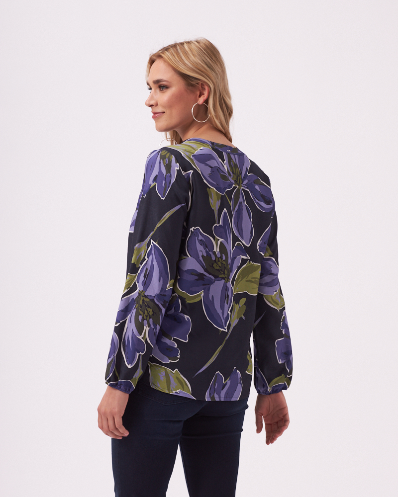 TUNIKA IN BLÜTEN-DESSIN