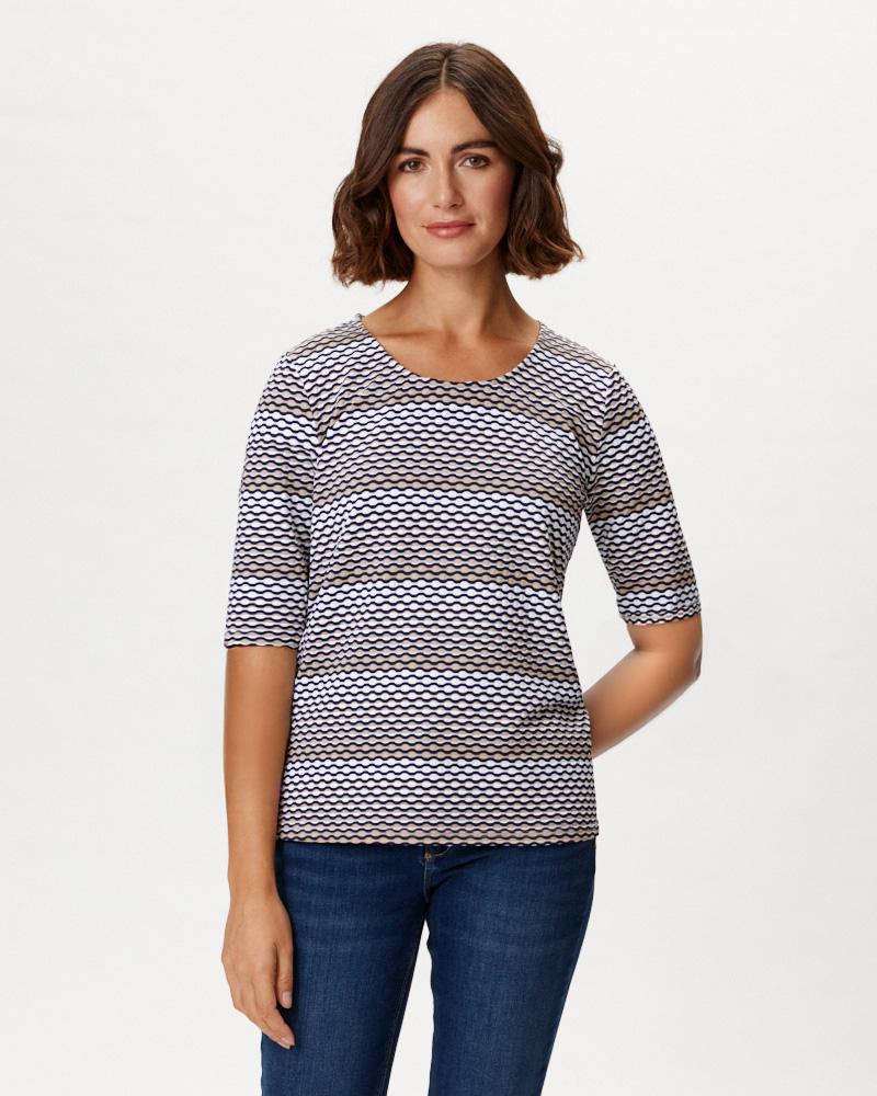 PFLEGELEICHTES STRUKTUR-SHIRT