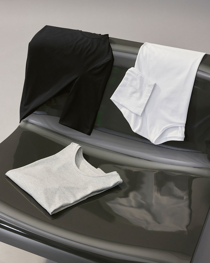 Basic-Shirt mit Rundhals-Ausschnitt