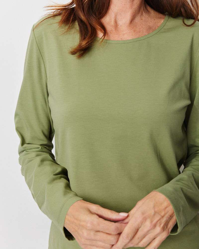 Basic-Rundhalsshirt