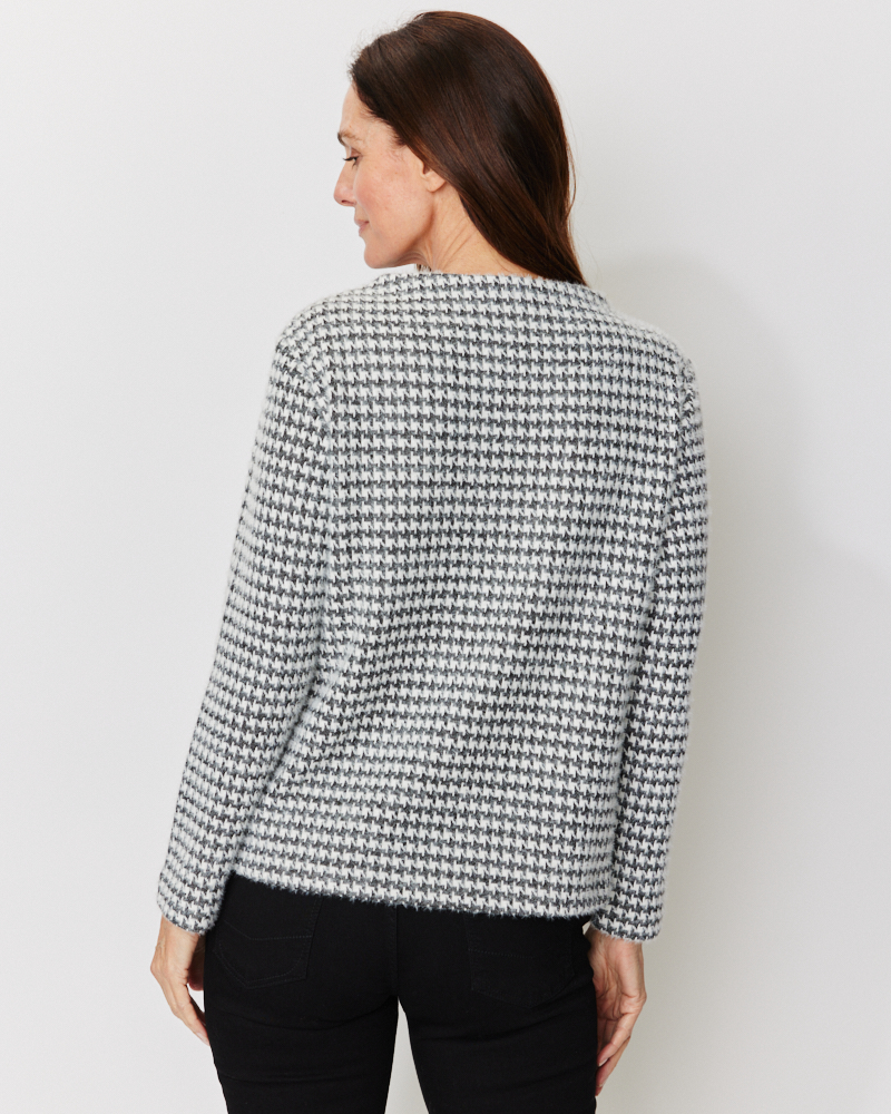 Pulli im Pepitamuster von LAS AMAS