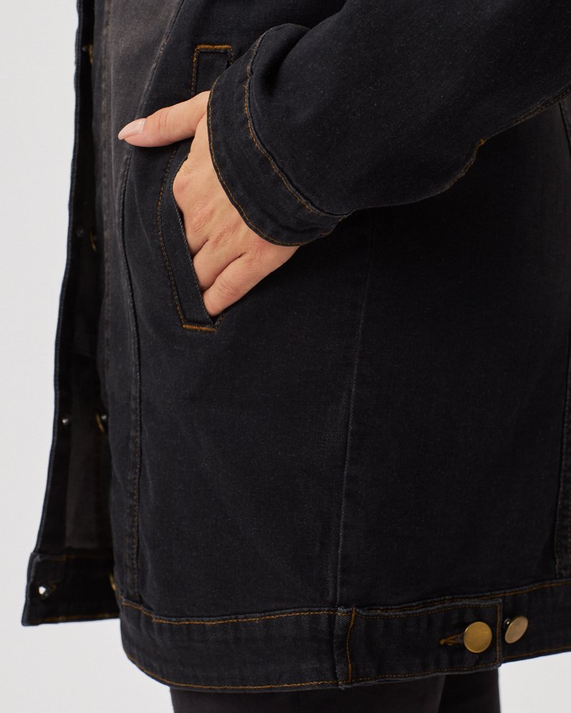 EXTRALANGE JEANSJACKE