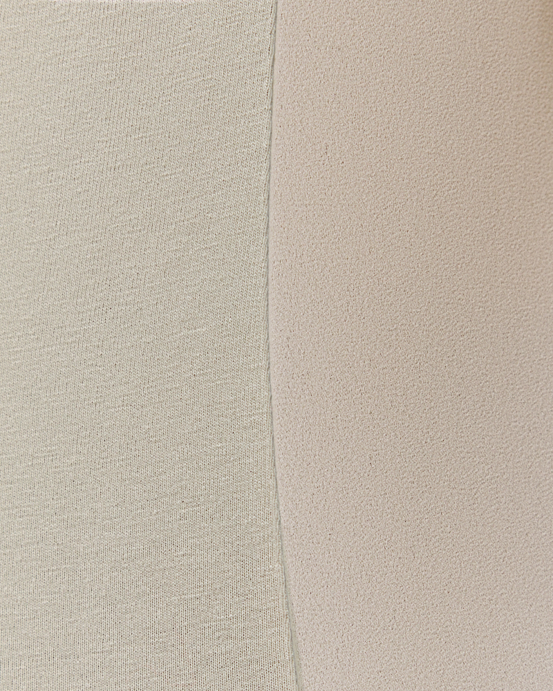 SHIRT IM MATERIALMIX