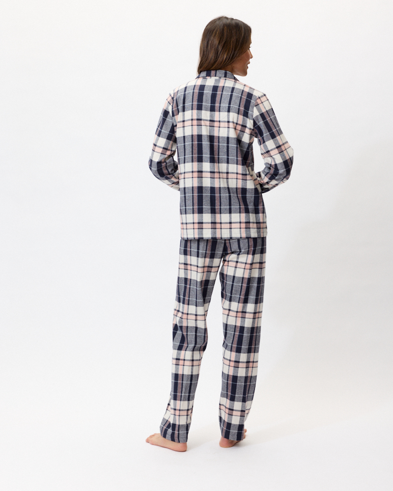 KUSCHELIGER KARO-PYJAMA