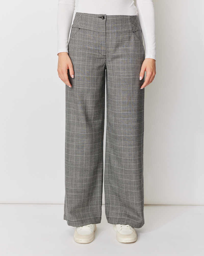 Weite Pepitakaro-Hose N von BLOOMERS
