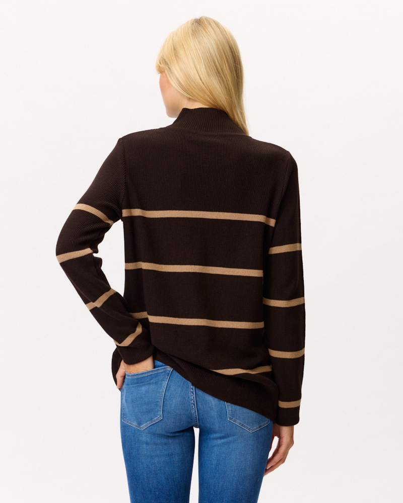 BLOCKSTEIFEN-FEINSTRICK-PULLI