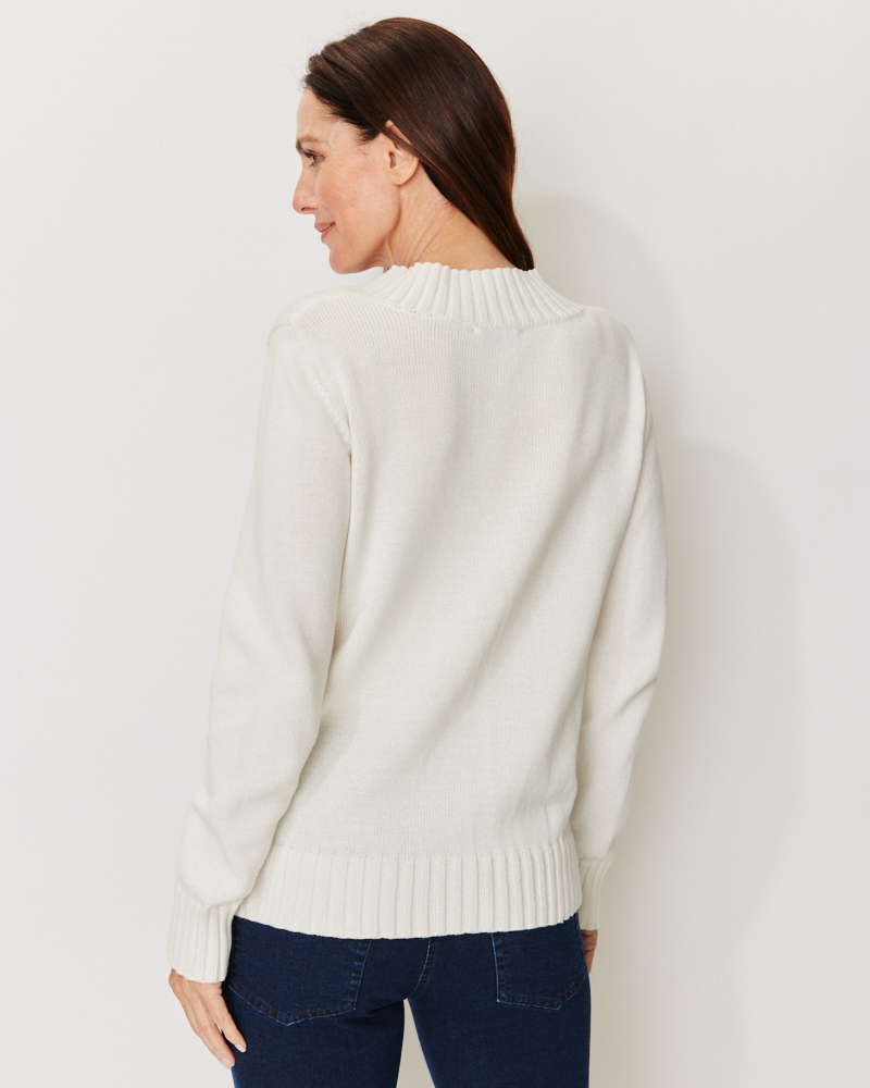 Zopfmuster-Pulli