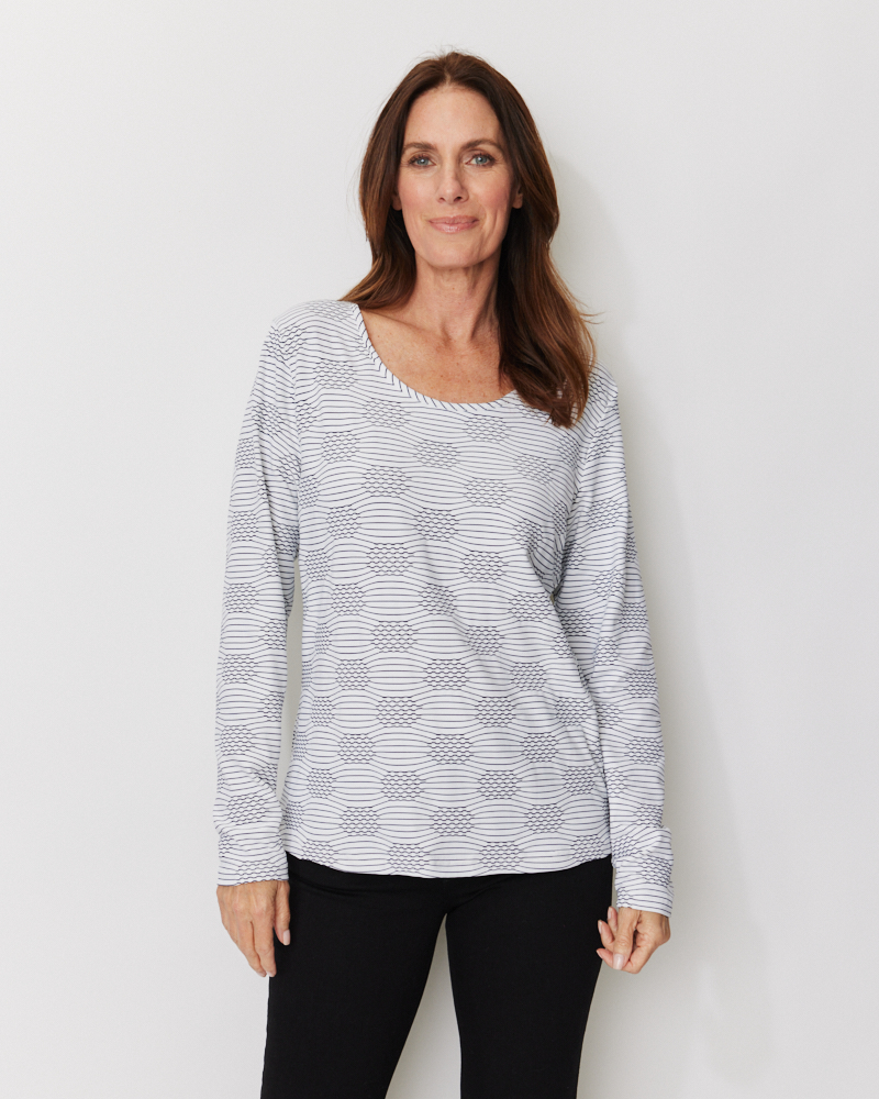 Apartes Langarmshirt