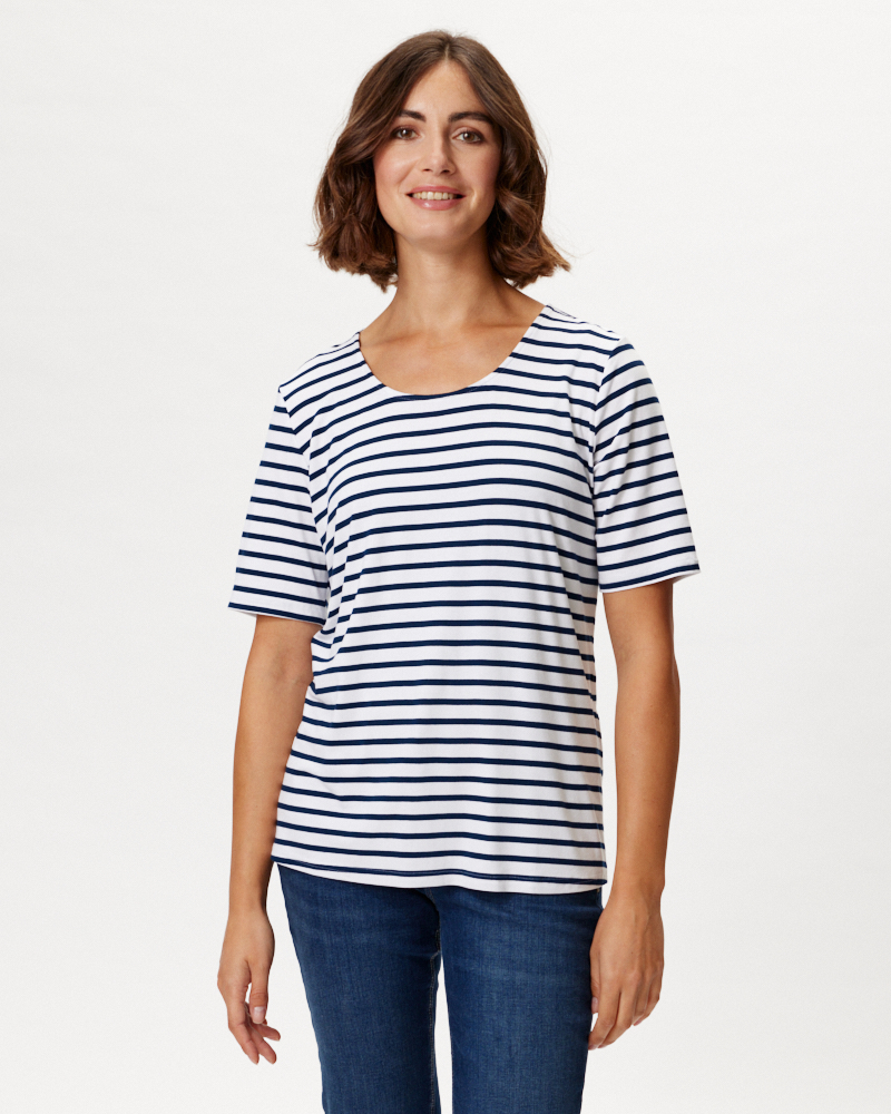 RINGELSHIRT MIT HALBARM