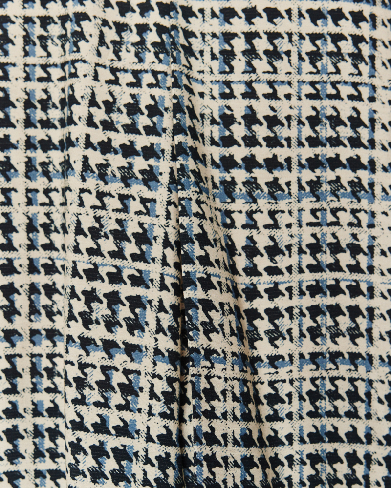Gemusterte Viskosebluse