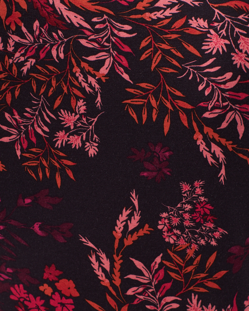 SPORTSHIRT MIT BLUMENDRUCK