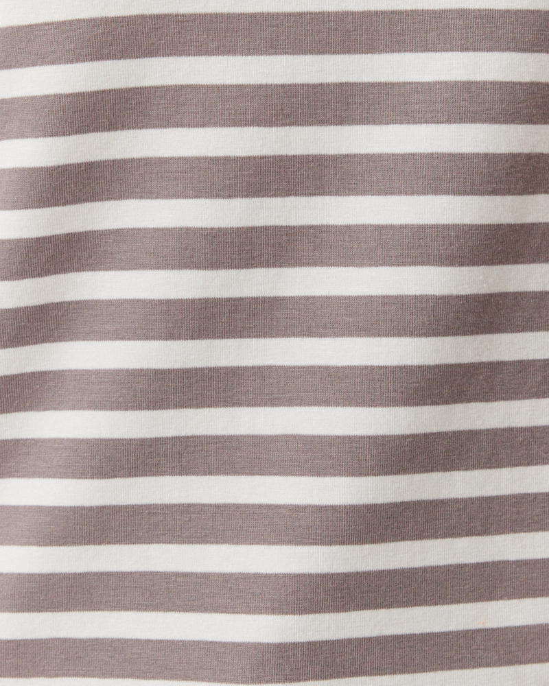 RINGELSHIRT MIT U-BOOT-AUSSCHNITT