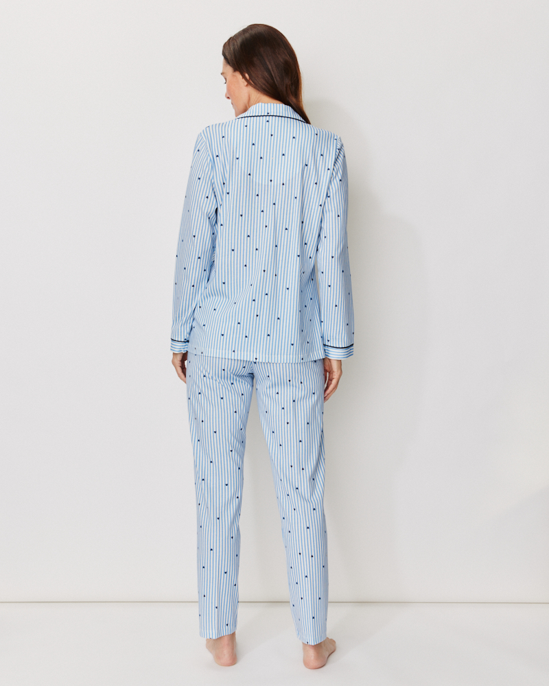Gemusterter Pyjama N