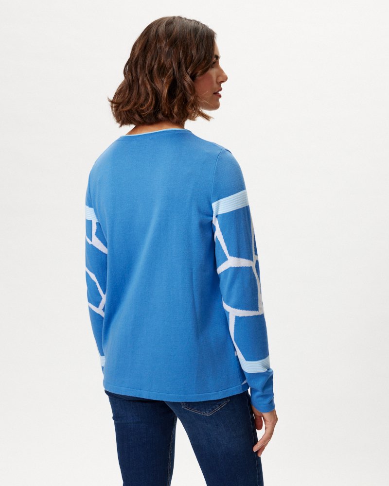 FEINSTRICK-PULLI MIT LANGARM