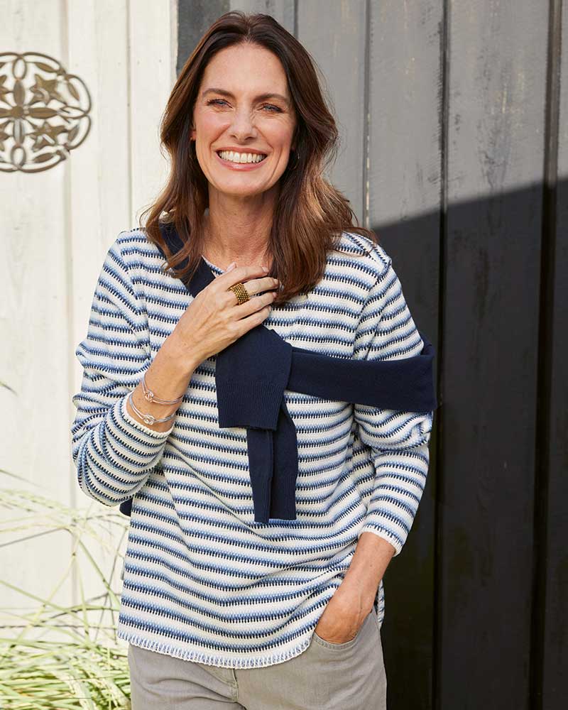 LOCKERER STREIFENPULLI VON SER