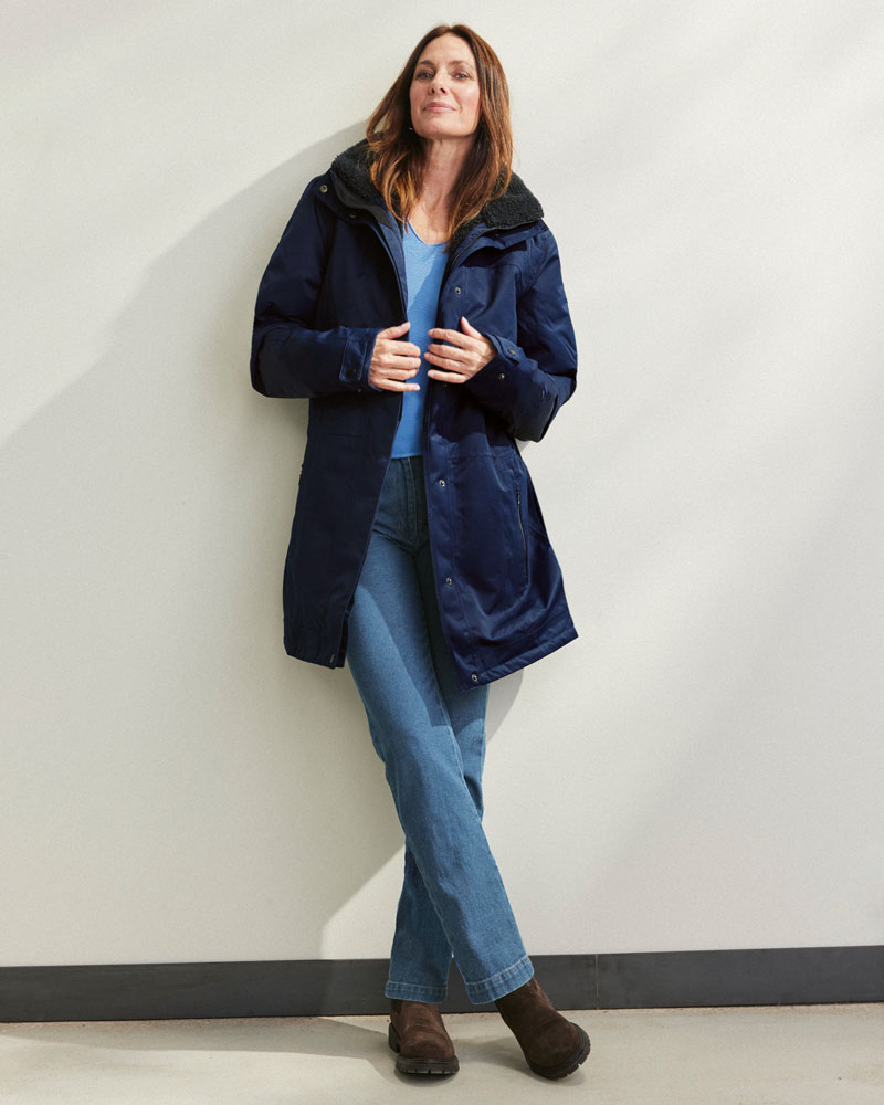 Baumwoll-Jeans L in Chinoform