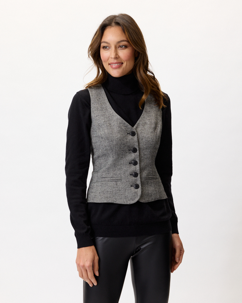 WESTE IN FLANELL-OPTIK