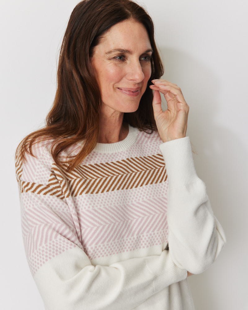 Pulli mit Norwegermuster