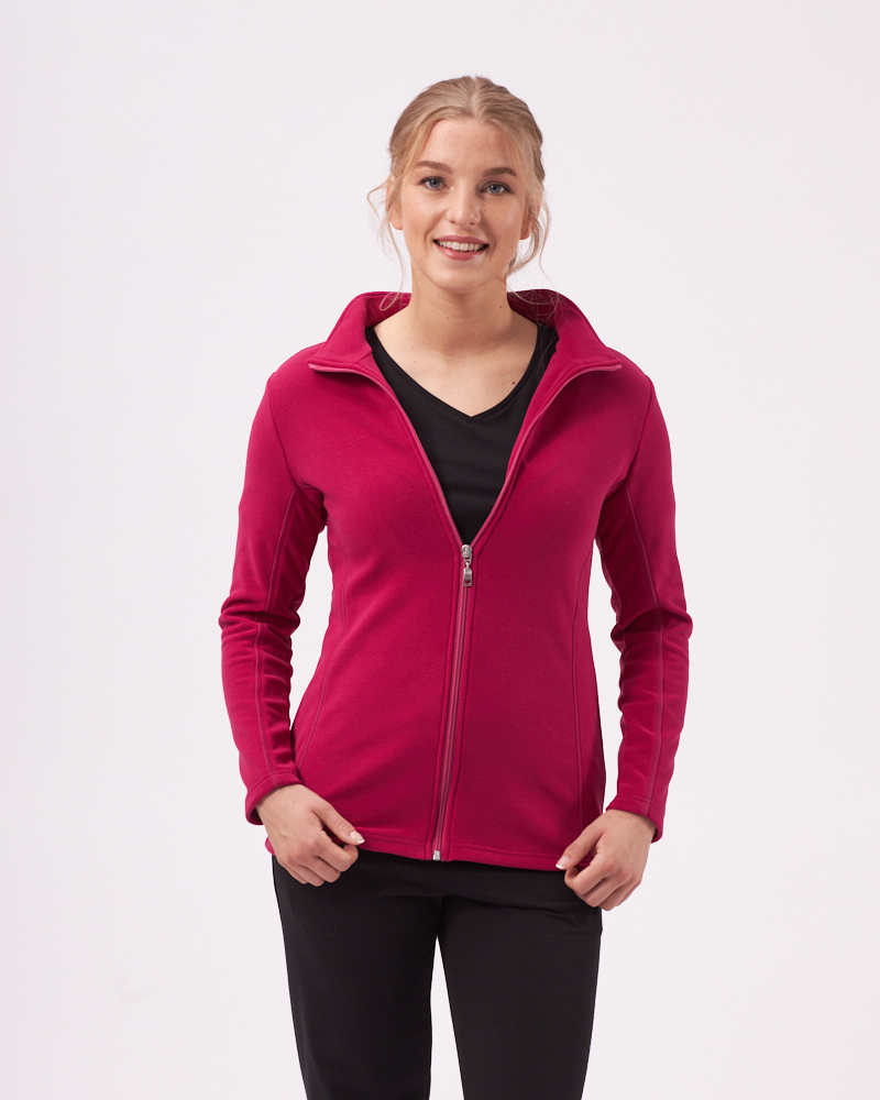 SPORTJACKE AUS FLEECE