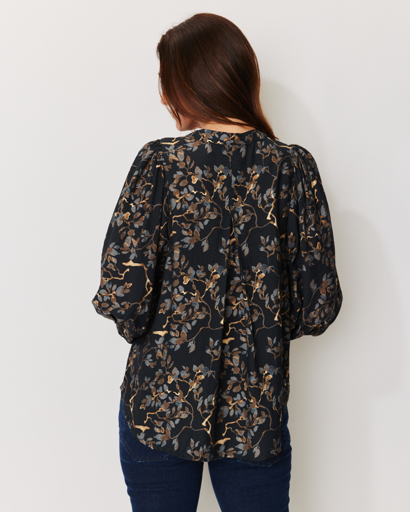 V-Ausschnitt-Bluse von GOZZIP