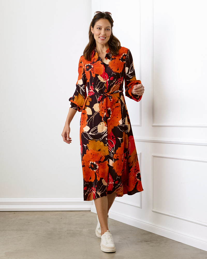 LANGES HEMDBLUSENKLEID