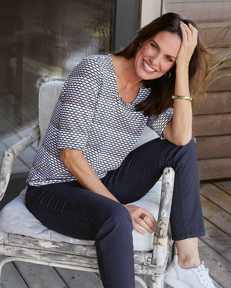 PFLEGELEICHTES STRUKTUR-SHIRT