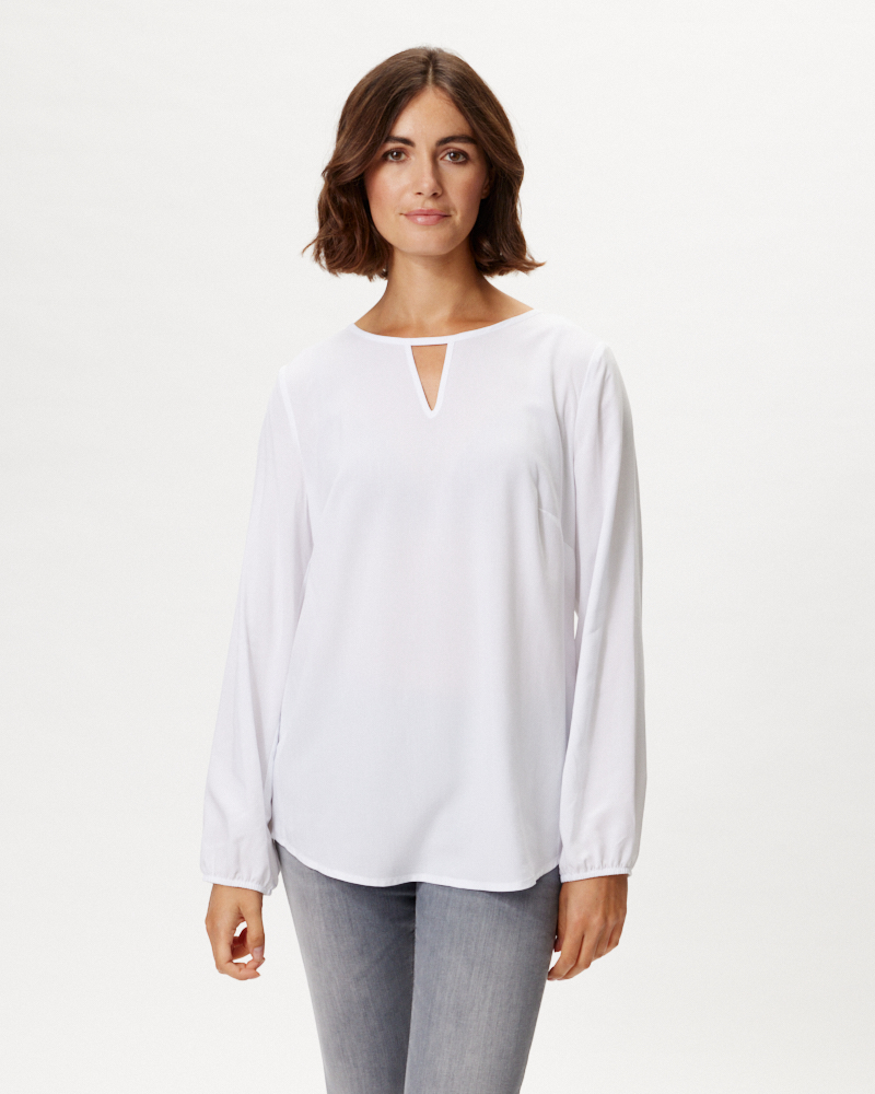 VISKOSEBLUSE MIT CUTOUT