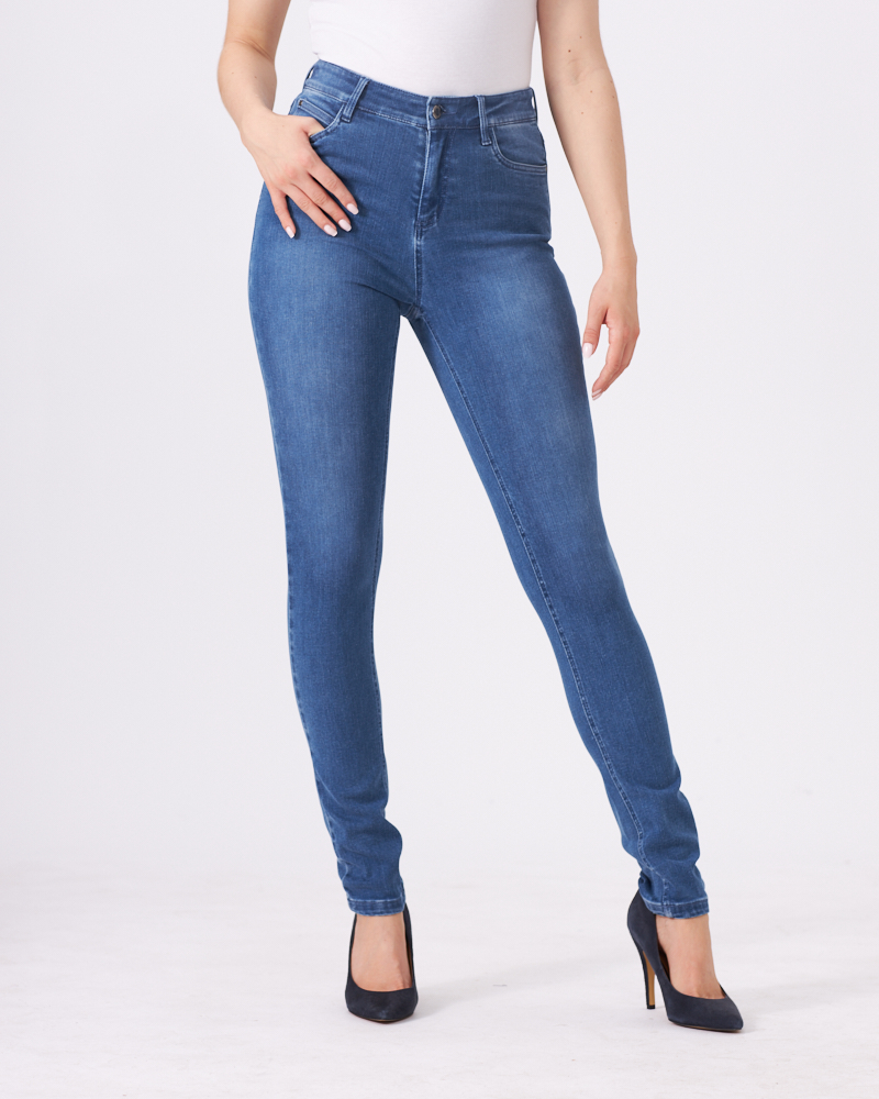 HIGH-WAIST-"WONDERJEANS" L