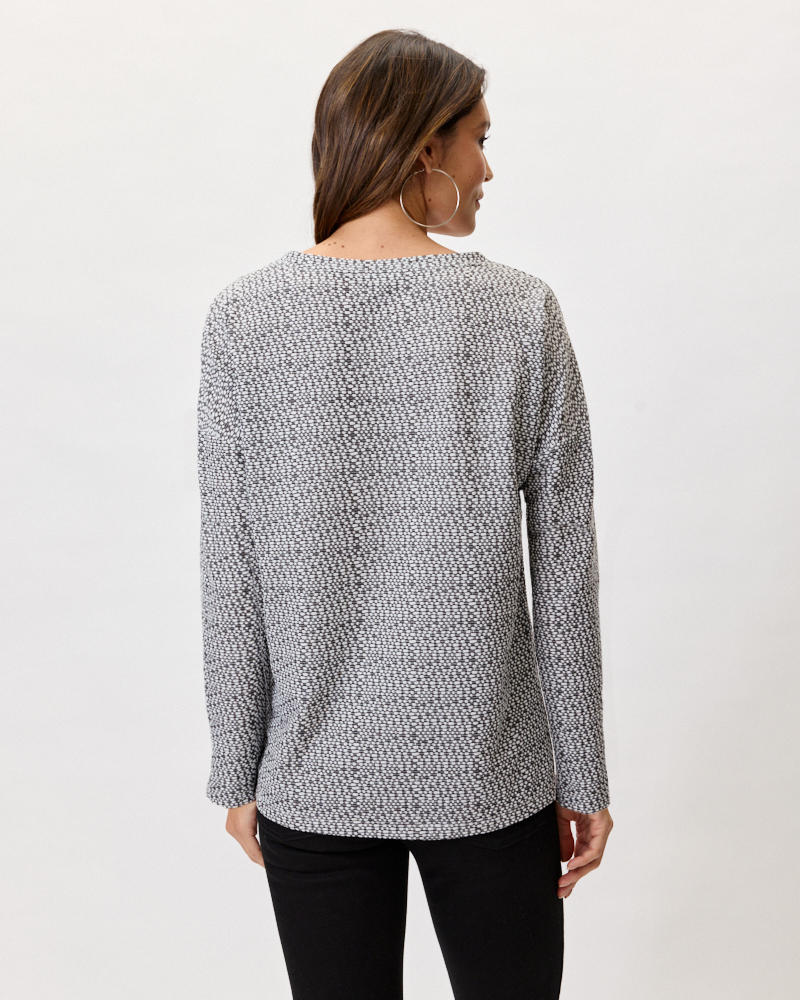 STRUKTURIERTES SWEATSHIRT