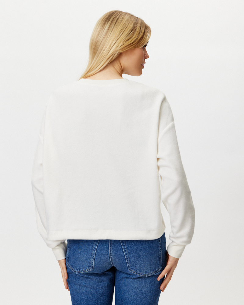 SWEATSHIRT MIT KORDELZUG