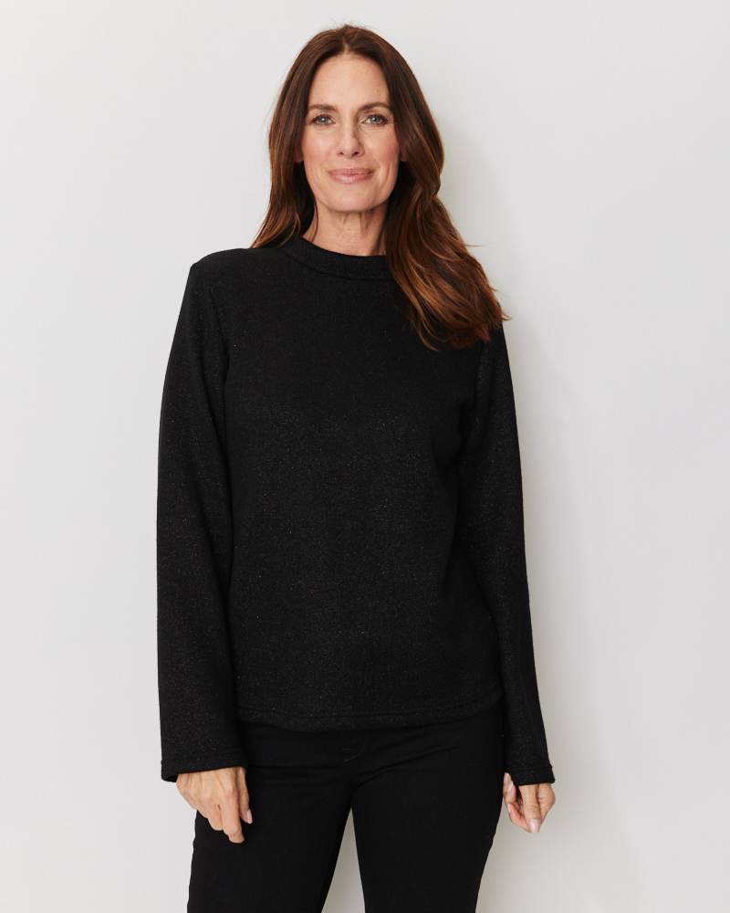 Festlicher Glitzer-Pulli