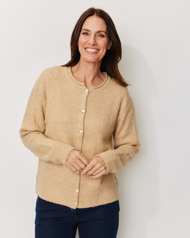 Edle Strickjacke
