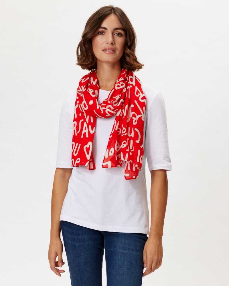 BUCHSTABEN-SCHAL VON CODELLO