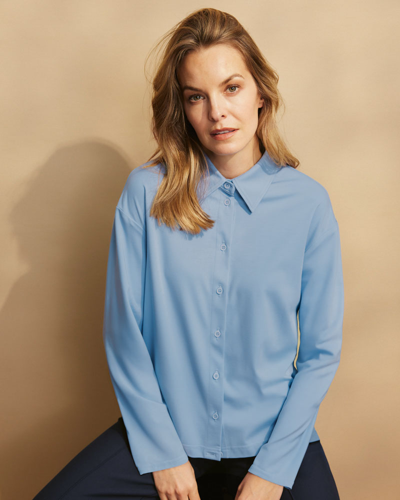 Hemdbluse von BLUEBEERY