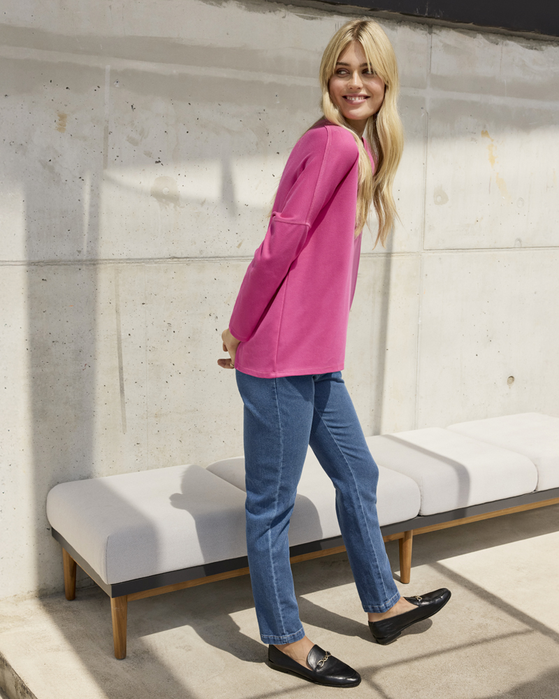 LOCKERES JERSEY-SWEATSHIRT