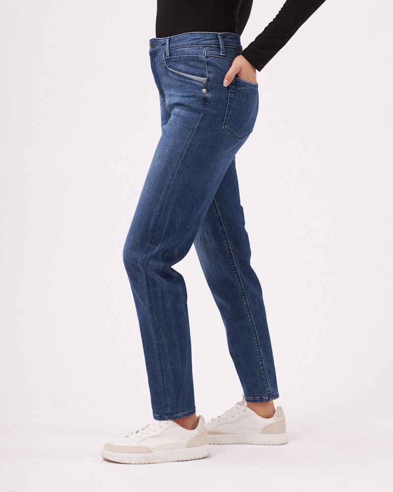 HIGH-WAIST-JEANS N VON BLUE FIRE