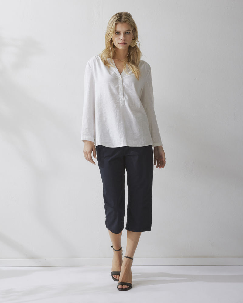 LEINENBLUSE