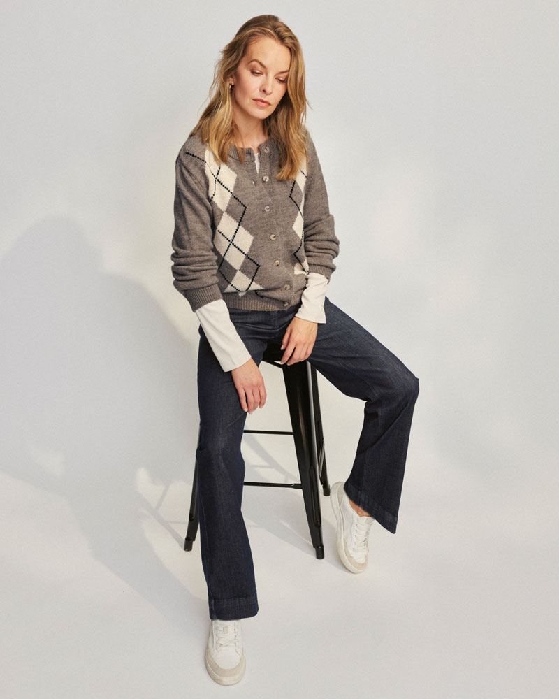 Weiche Strickjacke von SOPHIA PERLA