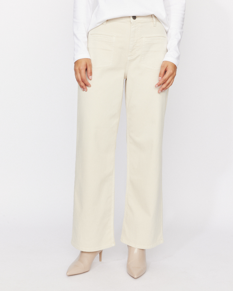 Wide-Leg-Jeans L von BLUEFIRE