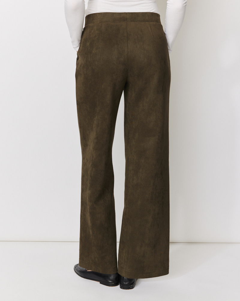 Veloursleder-Imitat-Hose N von BLUEBEERY
