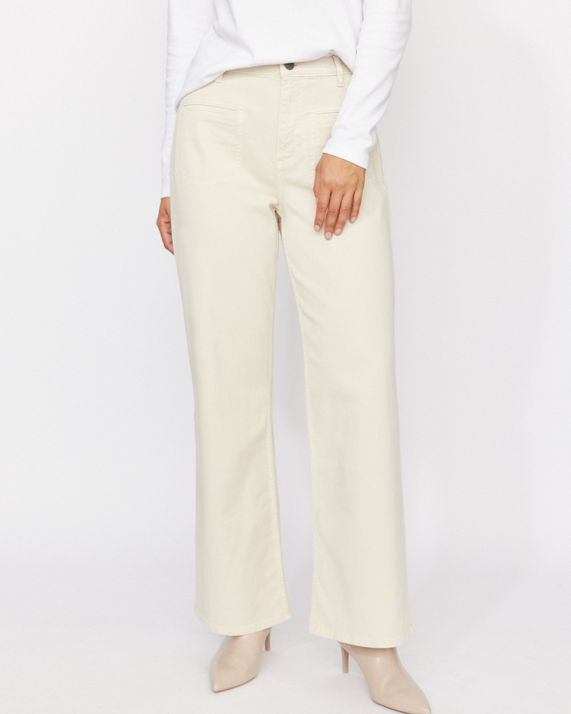 Wide-Leg-Jeans L von BLUEFIRE