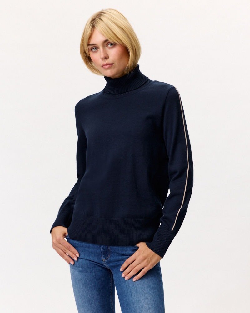 GERADER ROLLKRAGEN-PULLI