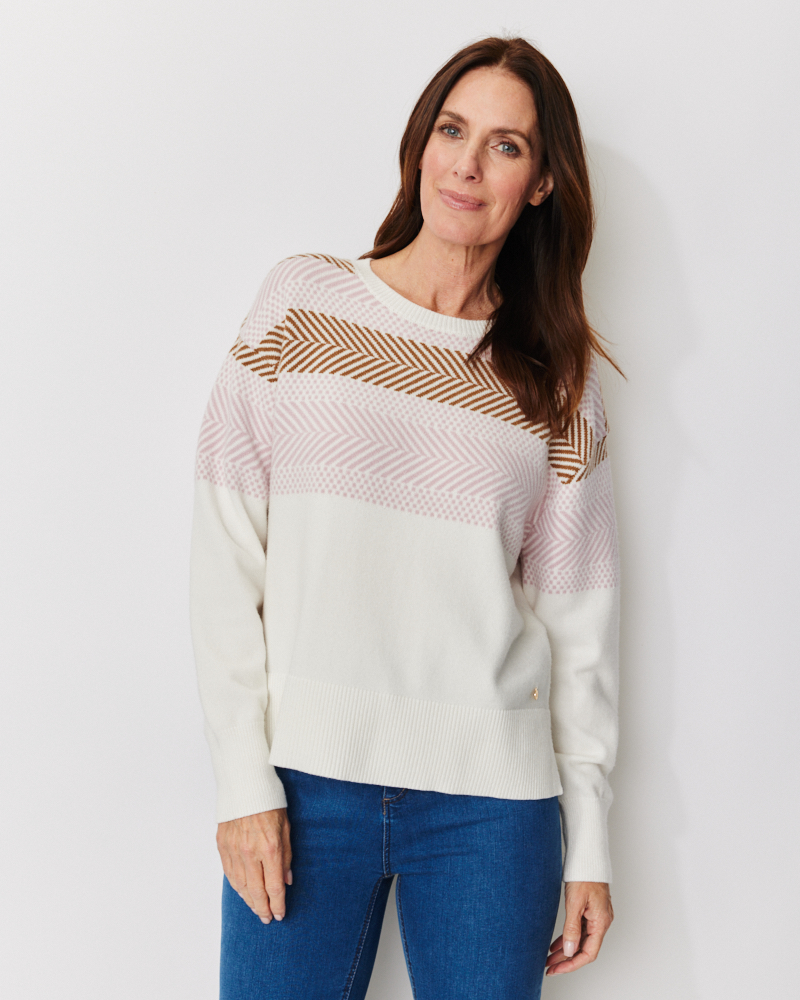 Pulli mit Norwegermuster