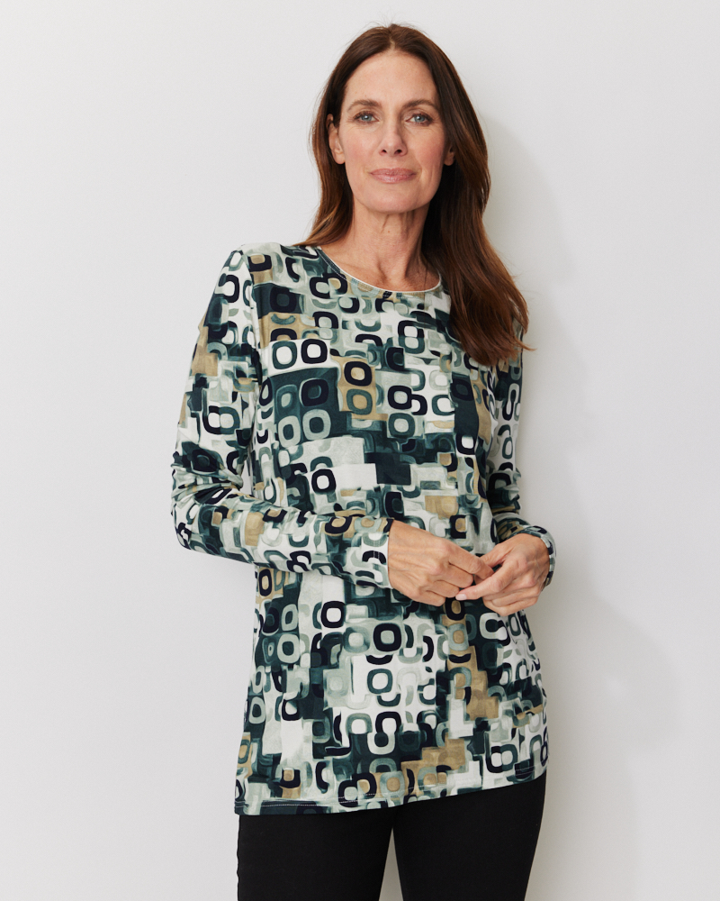 Grafisches Shirt von VICTORIA