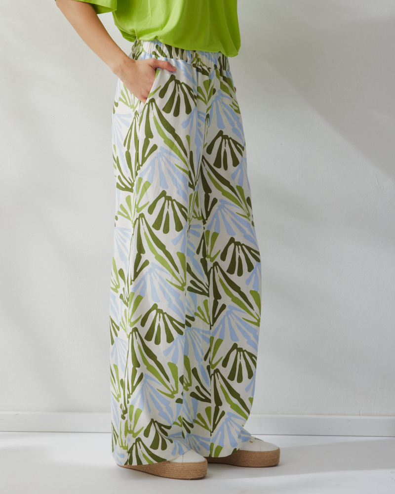 SOMMERHOSE N AUS LEINEN-MIX