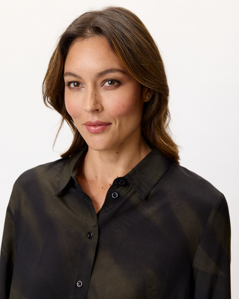 LEGERE LONGBLUSE AUS VISKOSE