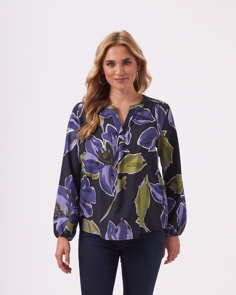 TUNIKA IN BLÜTEN-DESSIN