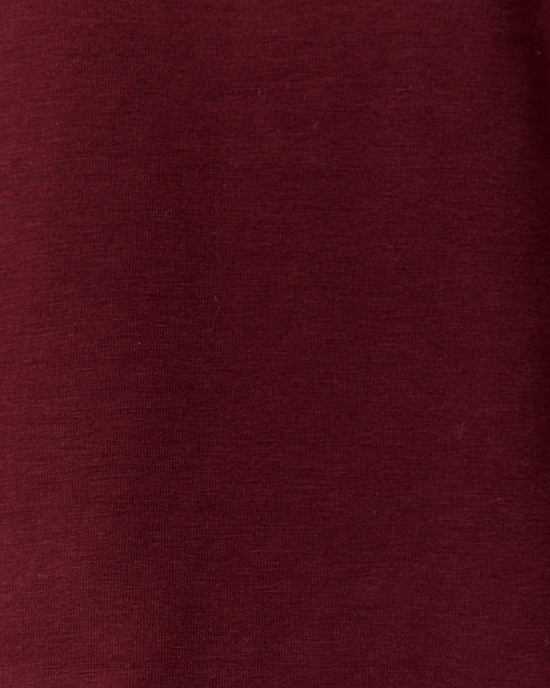 JERSEYSHIRT MIT KELCHKRAGEN